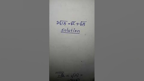 A Nice Math Radical Equation | Simplify.