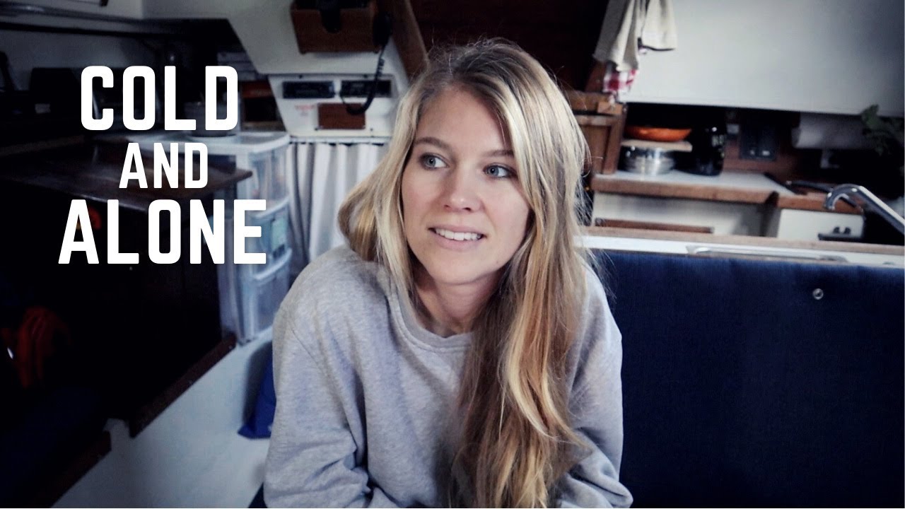 COLD and ALONE // Plus a Moisture Update! // Winter Boat Life