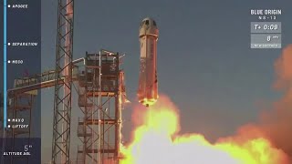 Blue Origin rocket launches with NASA moon-landing technology screenshot 5