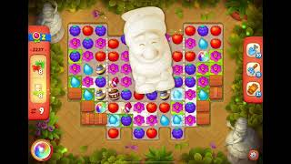 GardenScapes Level 2237 no boosters (13 moves)
