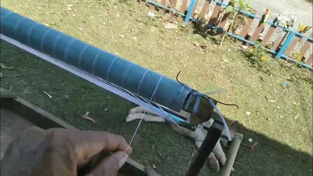 ปั่นหมี่แบบขอพระราชทาน@ยายรัติมัดหมี่.