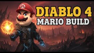 Diablo 4 SSF-HC 🔥 Mario Sorcerer Build | Insane Fireball Hardcore Run!