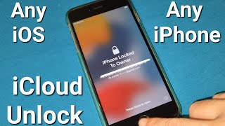 iCloud Unlock for Any iPhone️ Any iOS️ Disabled Apple ID or Account️
