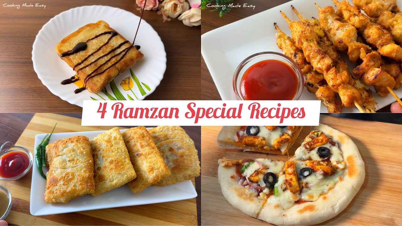Ramzan Special Recipes | 4 Iftar Special Recipes | Ramzan Special ...