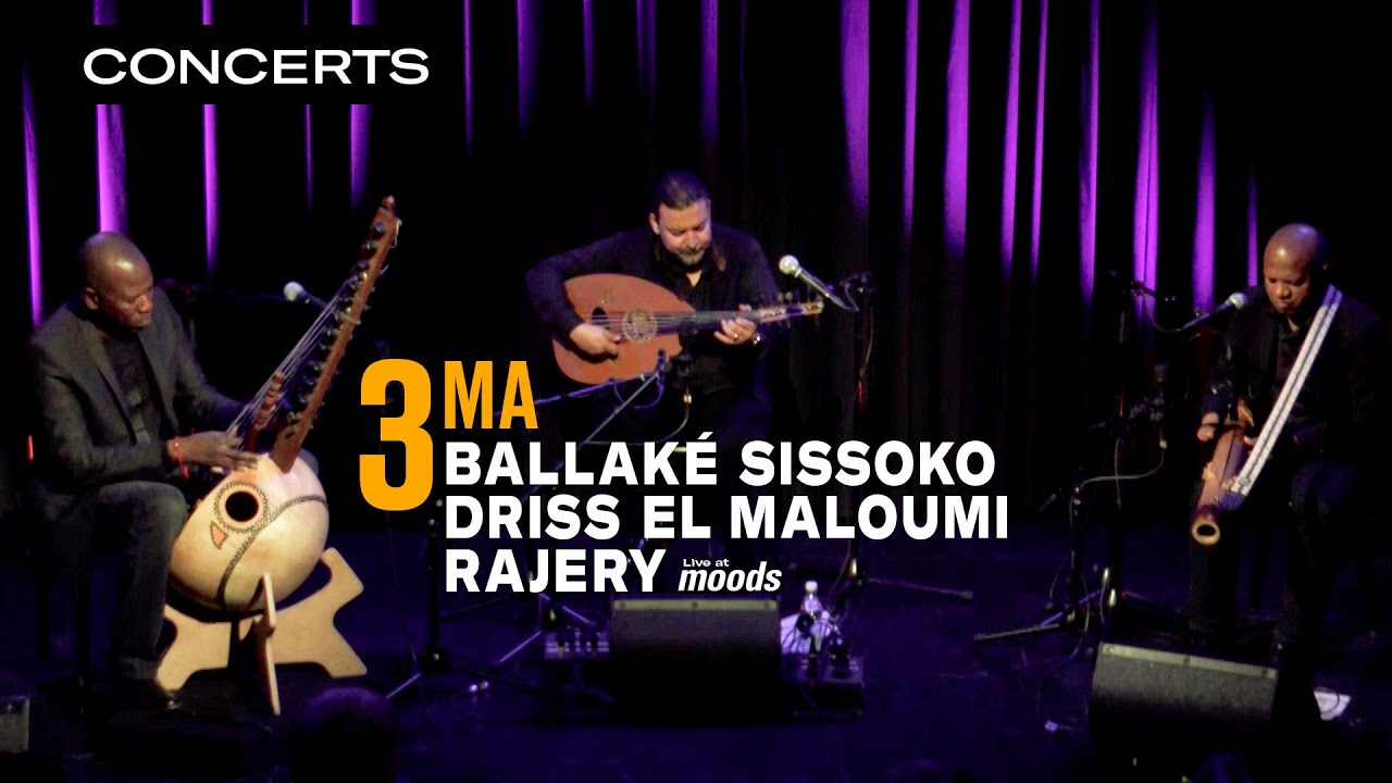 Guarda 3MA (Ballaké Sissoko, Driss El Maloumi, Rajery) - Full Concert | Live at Moods su YouTube Guarda 3MA (Ballaké Sissoko, Driss El Maloumi, Rajery) - Full Concert | Live at Moods su YouTube