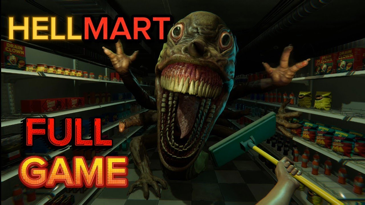 HELLMART | Full game (horror) 