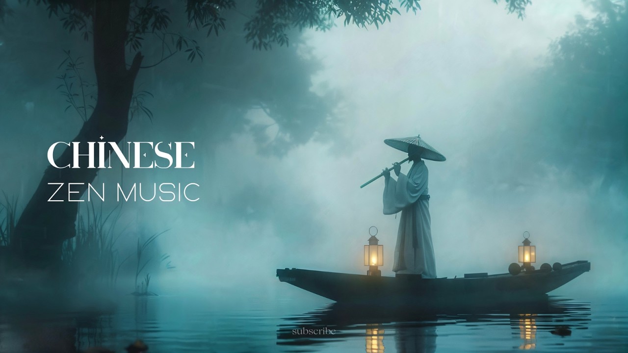 Chinese Zen Healing Music: Bamboo Flute & Guzheng 🍃 Deep Sleep ...