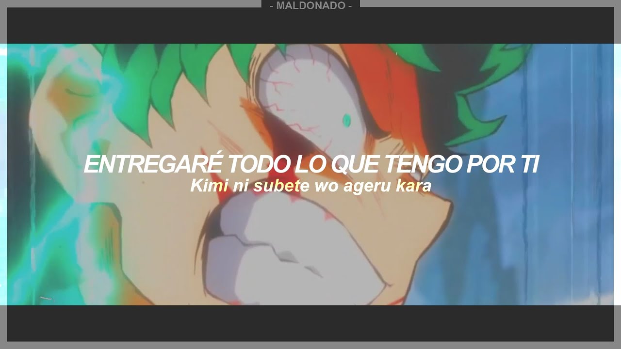 Boku no Hero Academia Season 4 OP.1 Full | Polaris - Sub. Español 『AMV』♡