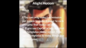 I’m hosting an edit comp!