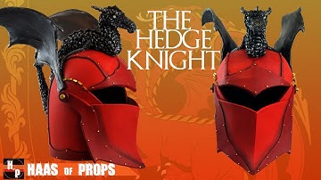 How to Make an EVA Foam Helmet from GAME OF THRONES The Hedge Knight Graphic Novel Daemon Blackfyre