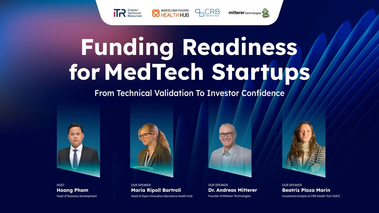 Funding Readiness For Medtech Startup - Webinar Host by ITR - 25/07 ...
