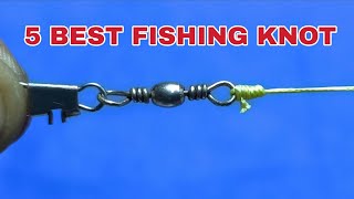 5 BEST FISHING KNOTS EVERY FISHERMAN SHOULD KNOW