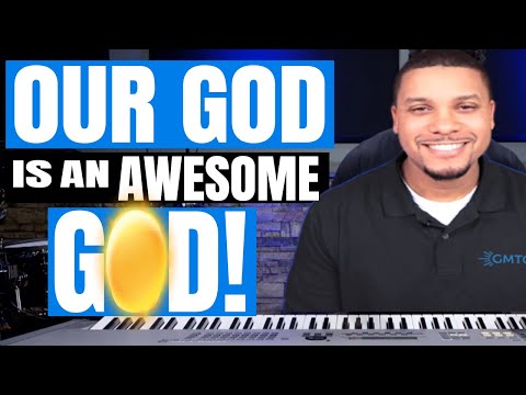 Our God Is An Awesome God (Gospel Piano Tutorial For Beginners) - Preview
