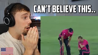 American Reacts to Cricket Moments that Shocked Everyone
