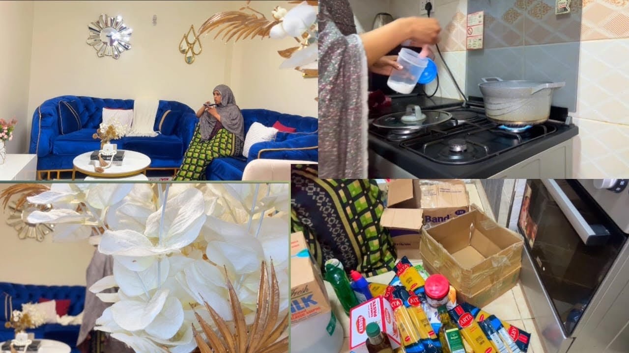 SOMALI MOM|🥰 Routine Keyga Maanta Adeega Guriga Biilka Bishii Nolosha Kenya🇰🇪 Sidan U Mareeyo😍🥰