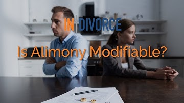 Is Alimony Modifiable?