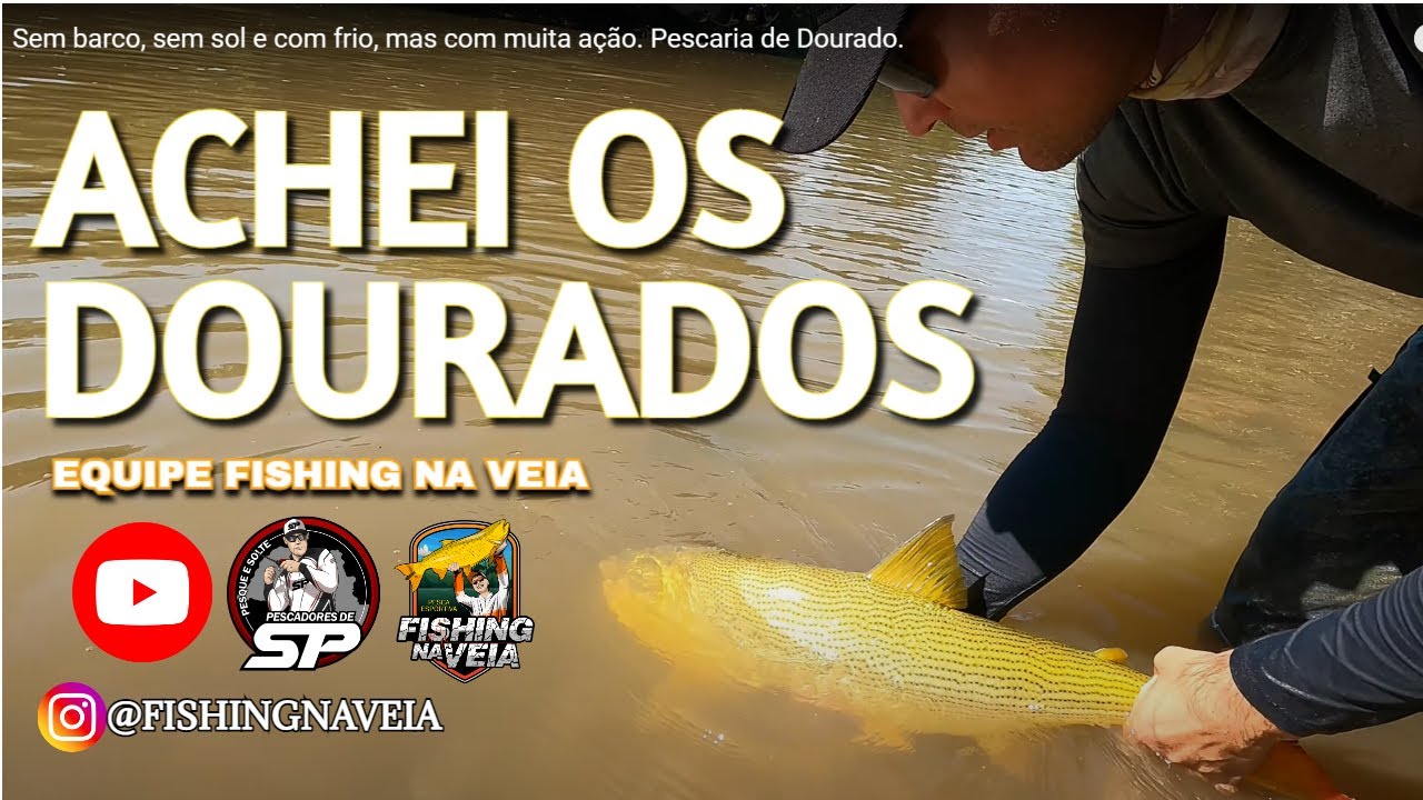 Pescaria de Dourado, com Isca Artificial.