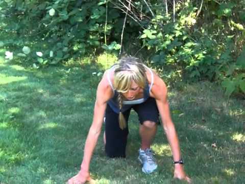 Adrienne's Sprint Tip 4: torso lean