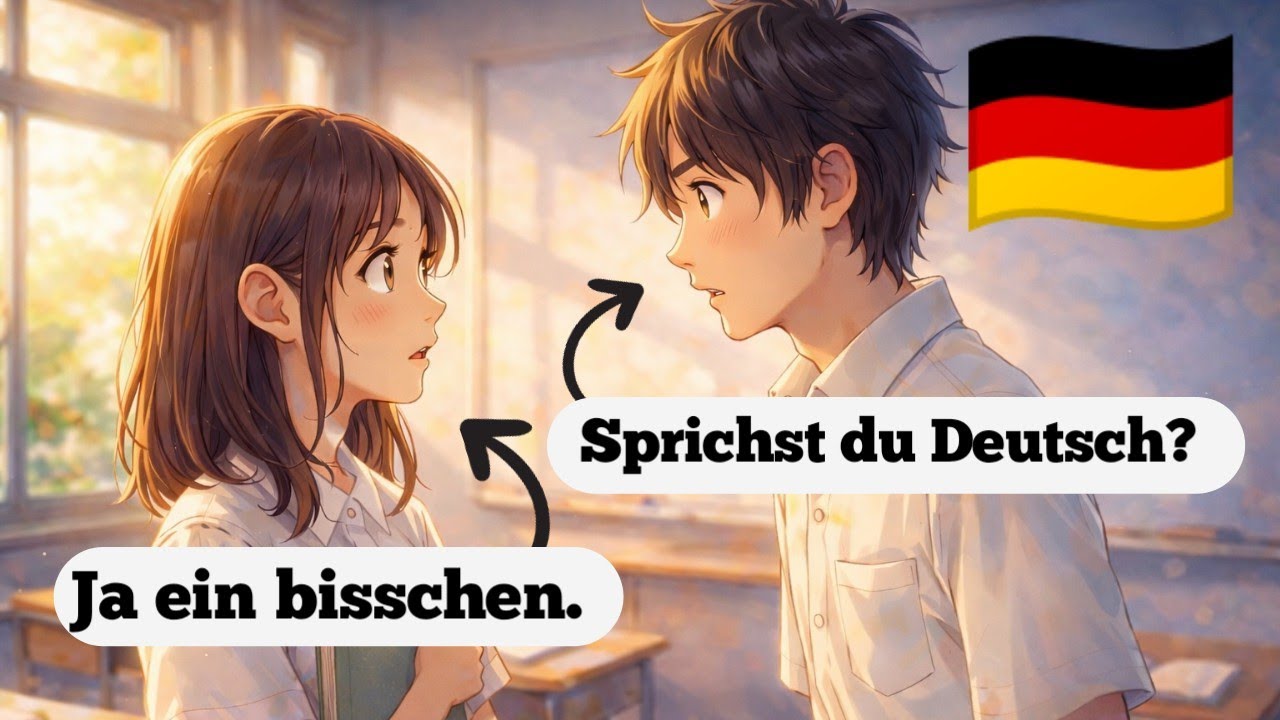 10 Short German Dialogues for A2/B1 | Learn German Conversation Fast🇩🇪