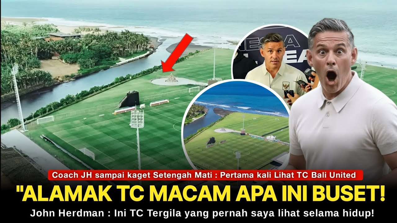 Tiba di Bali Langsung Kaget! Coach JH : Alamak buset, Traning Center Macam apa ini, ASTAGAAA!!