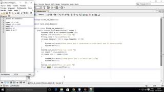 Ficha de cadastro em Java