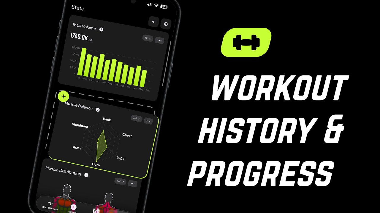 WorkoutStack - Muscle Distribution Breakdown