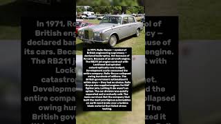 Rolls-Royce Went Bankrupt. The Car That Saved Britain Almost Destroyed It