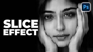 How to Create the SLICE EFFECT in Photoshop 🔥 | Easy Photoshop Tutorial #photoshop #effect #2026