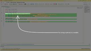 02. Types of variables. How to get the current date in a variable.