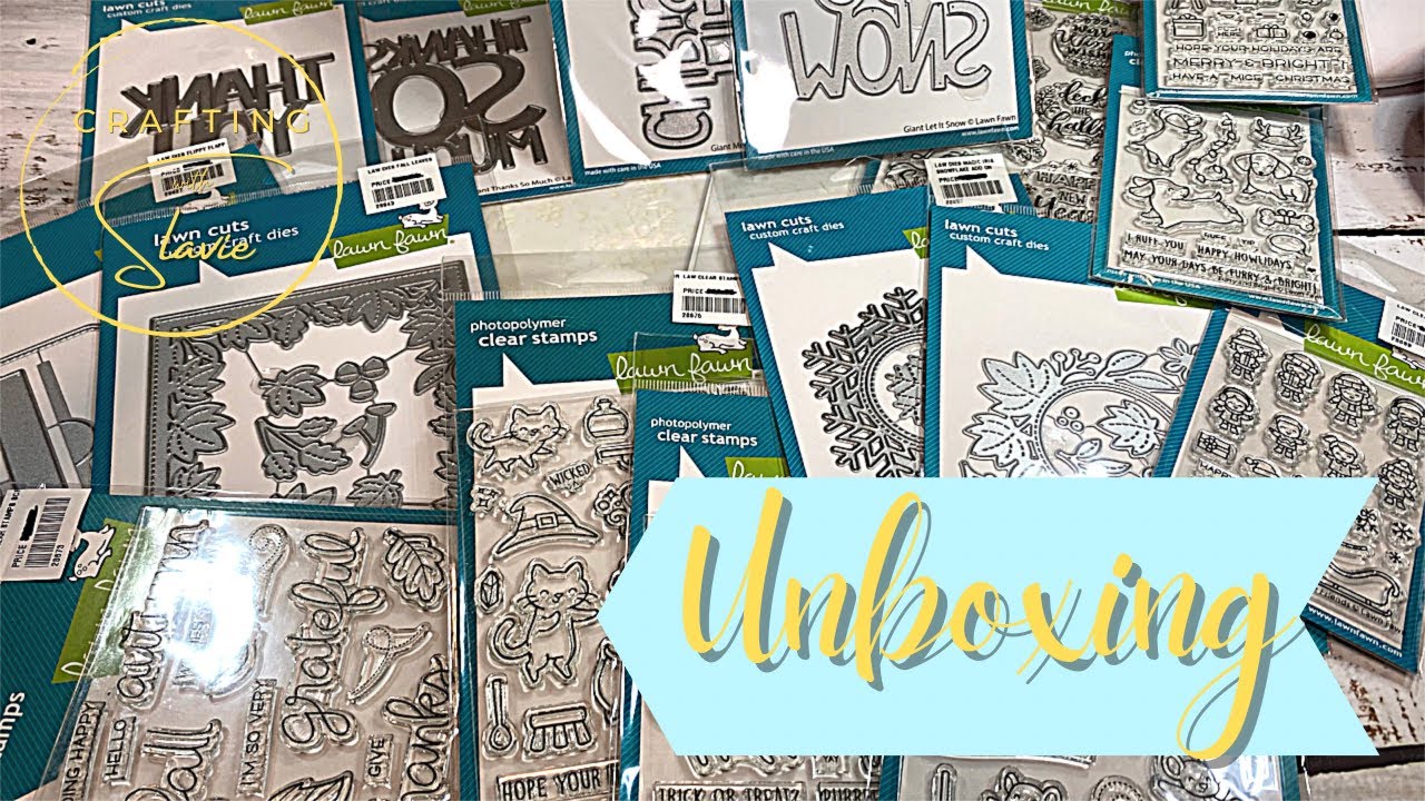 *NEW Lawn Fawn* - Fall/Winter 2021 Unboxing