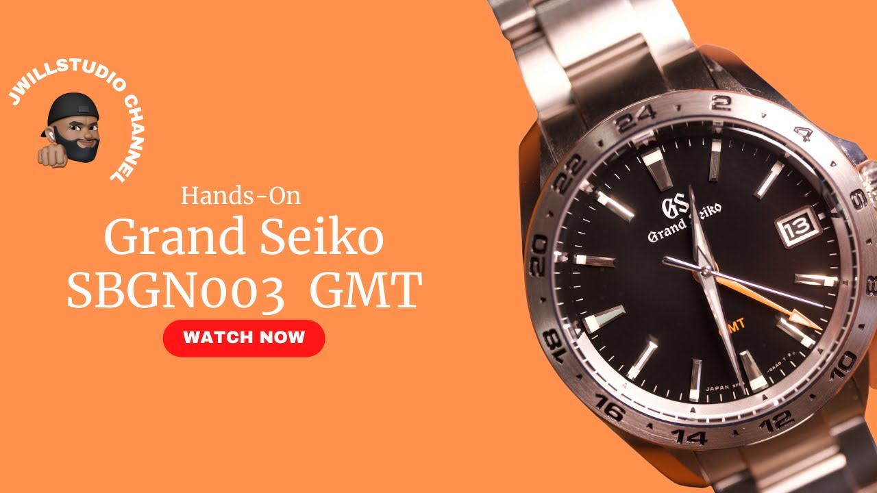 Review & Comparison: Upclose with the Grand Seiko SBGN003 and Christopher  Ward Sealander GMT - YouTube