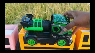 Mainan Anak Anak Lucu Kereta Api Angkotan Mobil