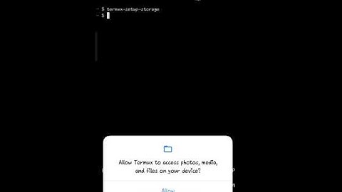The Ultimate Guide to Setting up Storage in Termux#termux