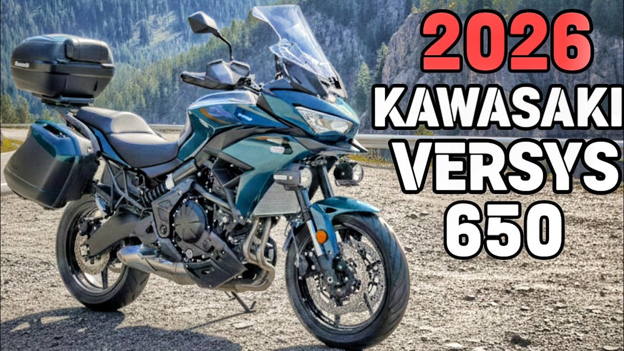 Kawasaki Versys 650 Advantage 2026 года — среднеразмерный мотоцикл для путешествий, способный на ...