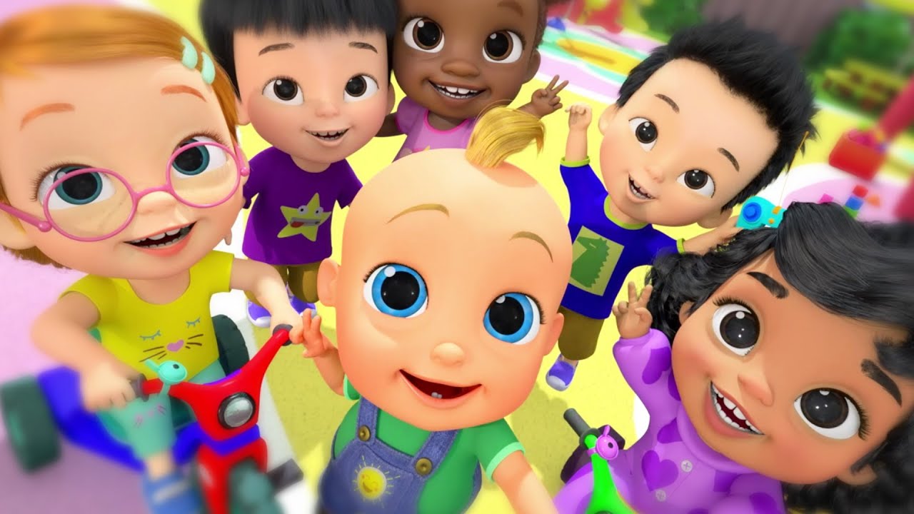 Making Friends Song Train for Kids Fun Cartoons Nursery Rhymes