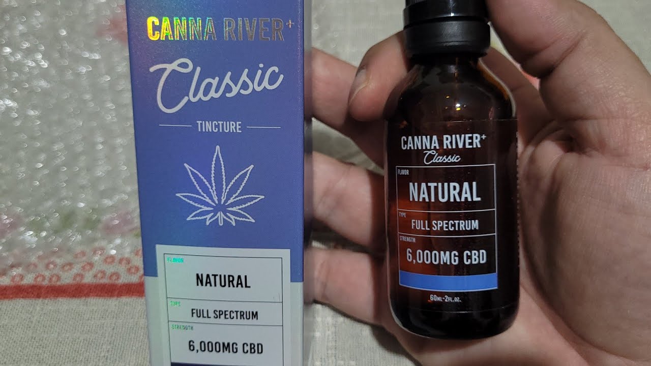 Óleo medicinal de Cannabis adquirido pela FitoCanábica (Canabidiol / CBD) - CANNA RIVER - IMPORTADO