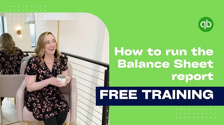 How to run the Balance Sheet report in QuickBooks Online [2025]