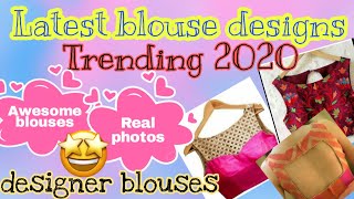 New Latest Blouse Designs 2020 Designer Blouses Beautiful Blouse Designs