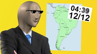 Can I name all 12 countries of South America?