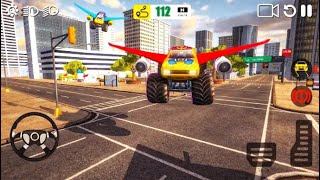 Real Flying Truck Simulator 3D Game - Android Gameplay #2 screenshot 4