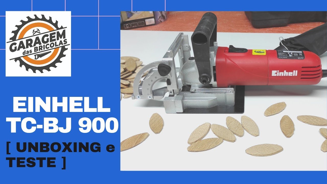 Einhell e [UNBOXING ] 900 TC-BJ Lameladora - YouTube TESTE