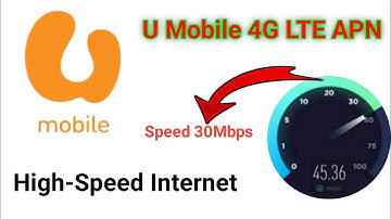 Setting APN U Mobile 4G High Speed Internet