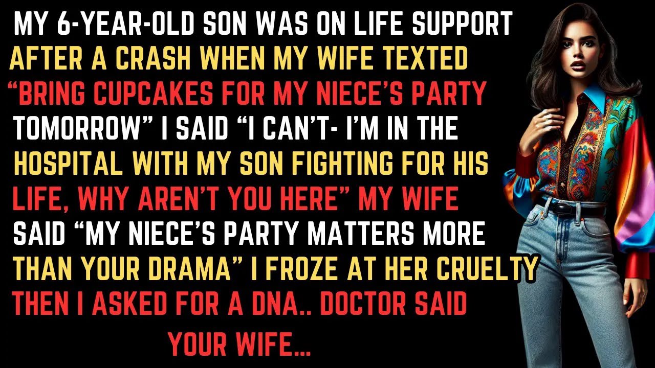 My 6 Year Old SON Was In The After A Serious Accident Then My Wife Texted Bring Cupcakes For