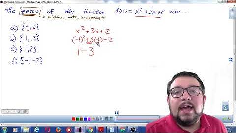 TSI - Grossi Finds Zeros By Substituting Values from a Solution Set