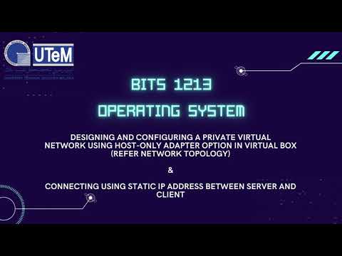 BITS 1213 - OPERATING SYSTEM PROJECT (PROGRESS 1)