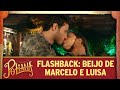 Flashback: beijo entre Luísa e Marcelo | As Aventuras de Poliana