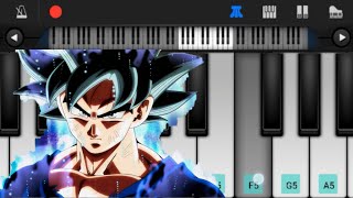 Dragon Ball Super - Ultra Instinct Theme Easy Piano Tune | #shorts screenshot 4