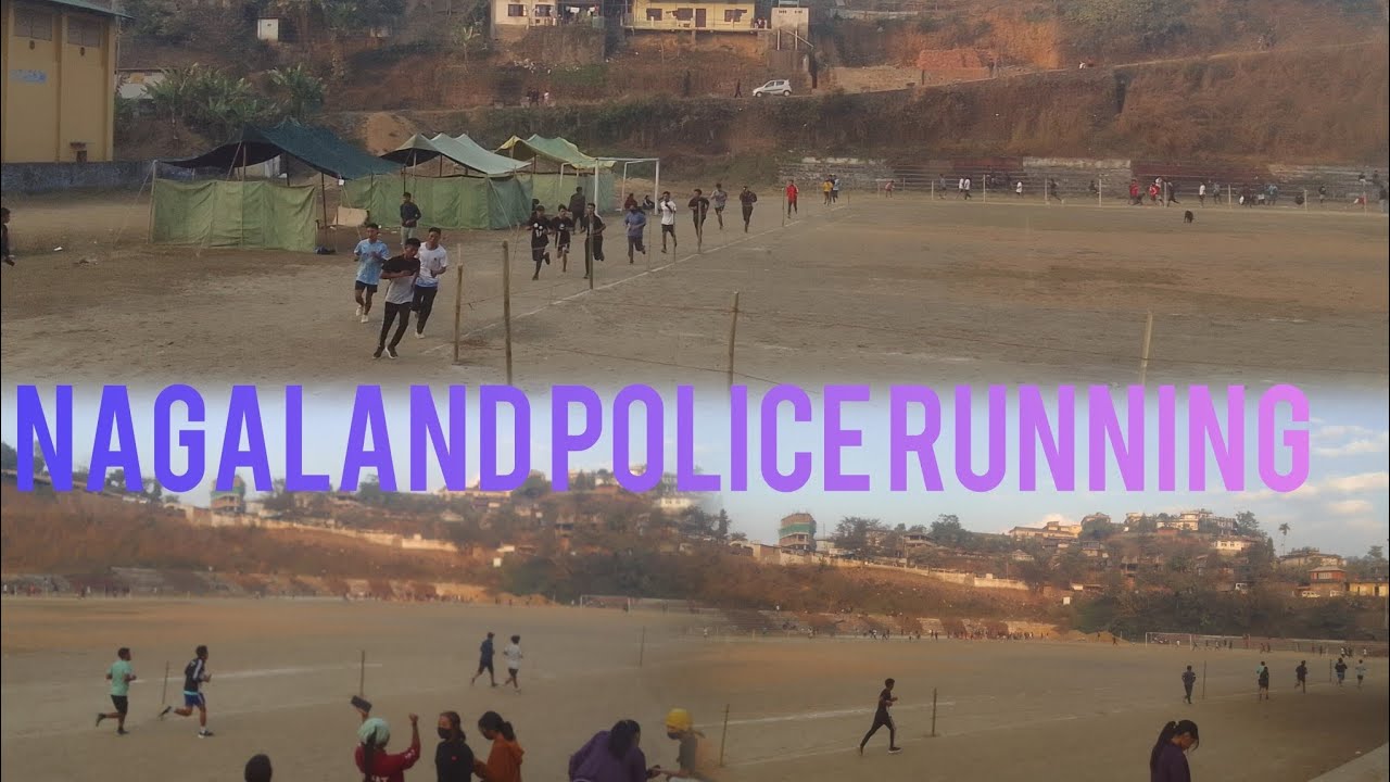 Nagaland police running practice ❤️❤️