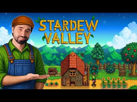 Коммандер играет в Stardew Valley