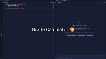 Grade Calculator!💯🫡